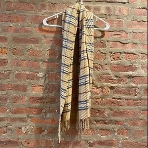 plaid scarf